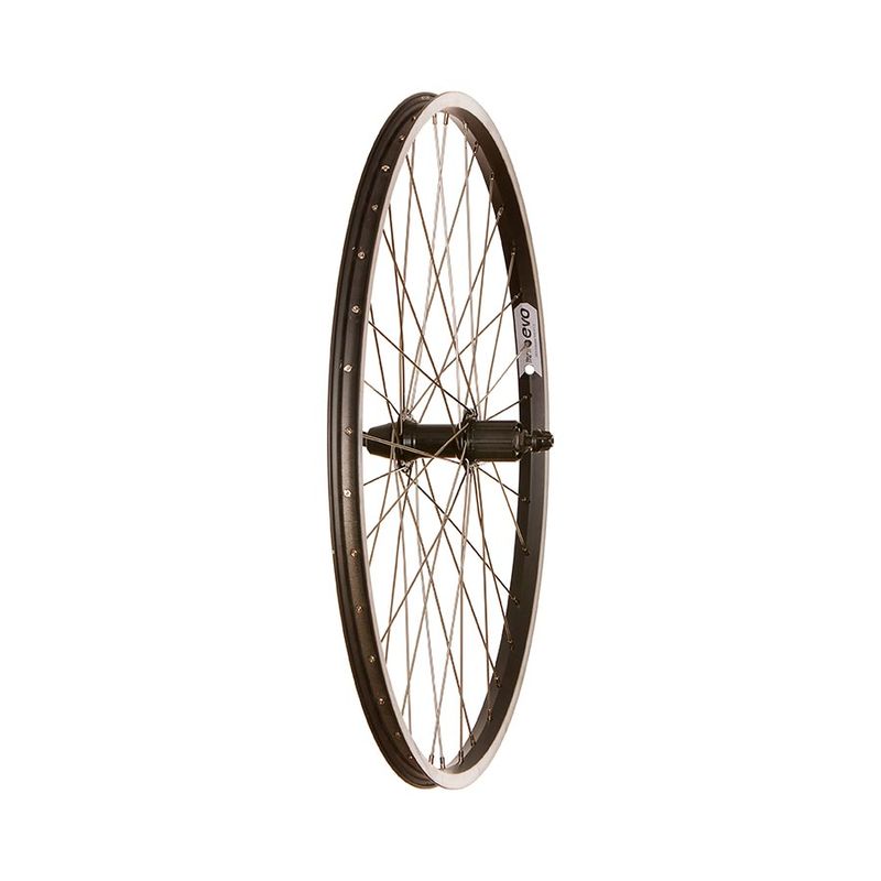 Wheel Shop, Wheel, Rear, Evo Tour 20, 26'' / 559, 36H, QR, 135mm, Rim, Shimano HG, Black
