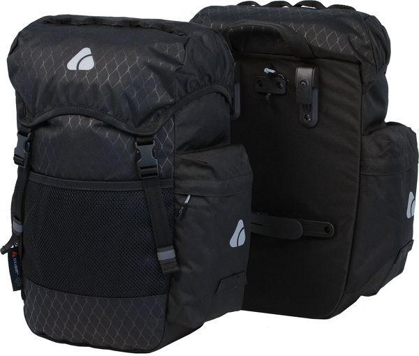 Axiom, Pannier Bag, OceanWeave PannierPack 35, 35L, Dual, Black