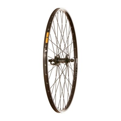 Wheel Shop, WTB DX18 / Shimano HB-M475, Wheel, Front, 700C / 622, 36H, QR, 100mm, Rim &amp; Disc IS 6-bolt
