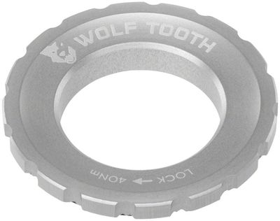 Wolf Tooth Components, Center Lock Lockring, Silver