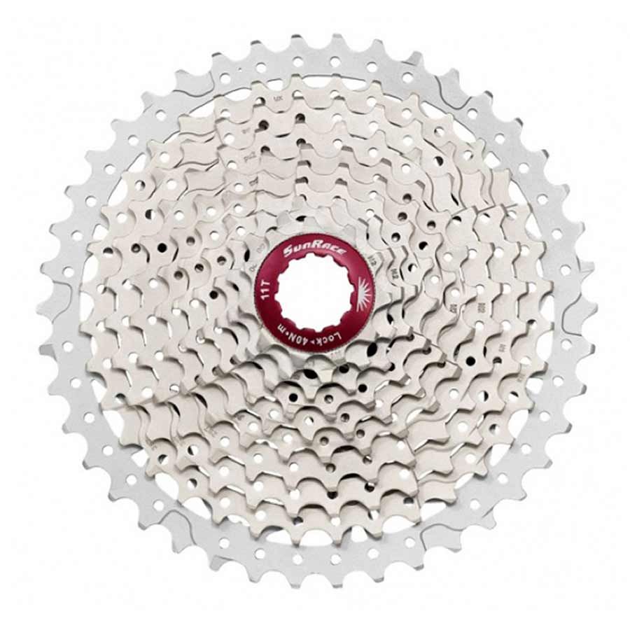 Sun Race, Cassette, CSMX3, 10 speed, 11-42T, HG, Metallic Silver