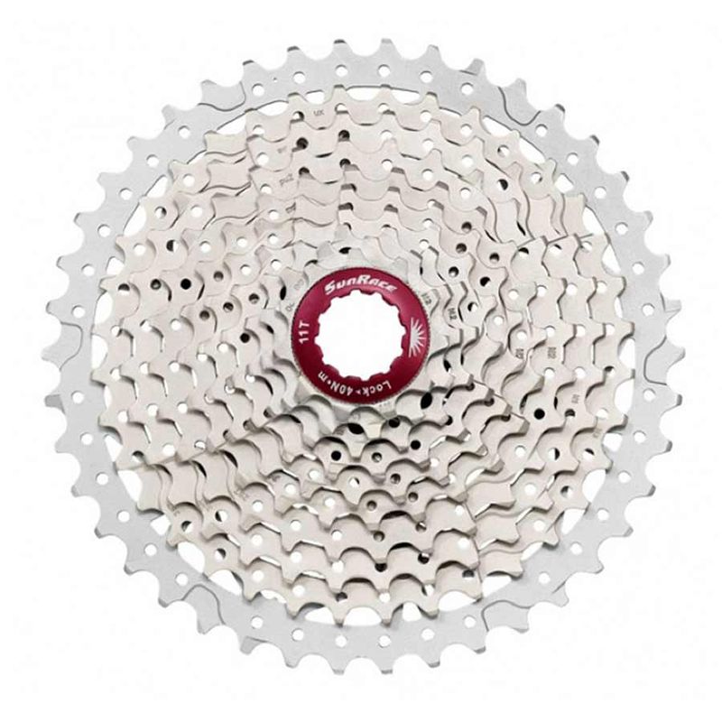 Sun Race, Cassette, CSMX3, 10 speed, 11-42T, HG, Metallic Silver