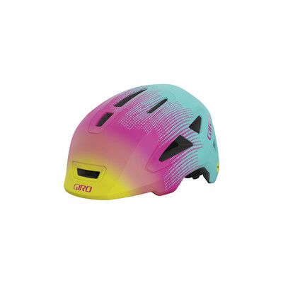 Giro, Scamp II, Matte Teal/Pink Towers, Small