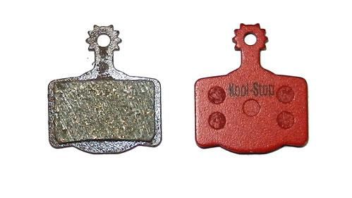 Kool-Stop, Disc Brake Pads, Magura MT, 2 Piston, Organic, Steel Plate (KS-D160)