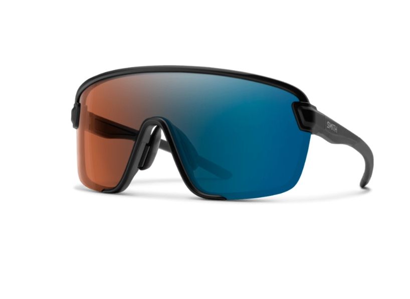 Smith Optics, Bobcat Matte Black, ChromaPop Glacier Photochromic Copper Blue Mirror
