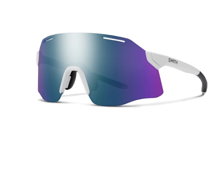 Smith Optics, Vert White, ChromaPop Violet Mirror / Clear
