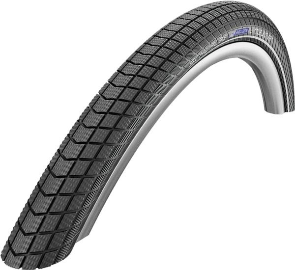 Schwalbe, Tire, Big Ben, 27.5 x 2.00", Addix, Raceguard, Black w/ Reflex,