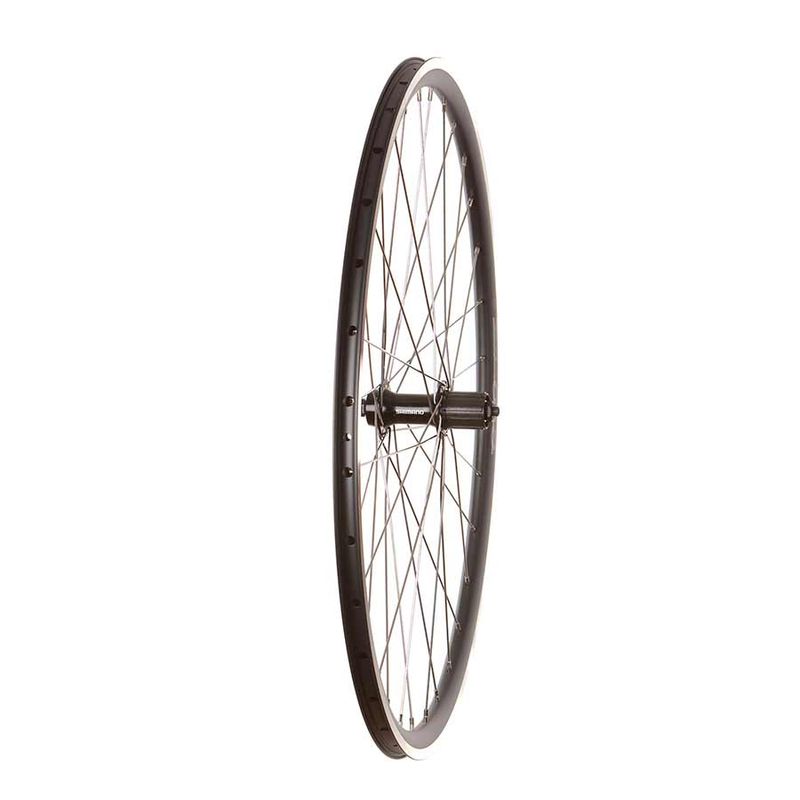 Wheel Shop, Rear, Evo Tour 16 Black/ Shimano Sora FH-RS300, 700C, 32H, QR, 130mm, Rim, HG
