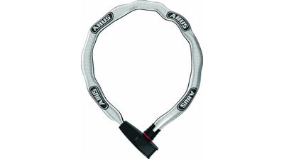 Abus, Chain Lock, 6806K Catena Reflective, Key, 6mm, 110cm, Black Reflective