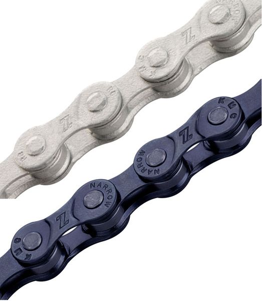 KMC, Chain, Z8.1 x 116L, 6/7/8 speed, Grey/Grey