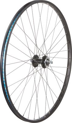 49n, Wheel, Front, 29"/700c, Rim/Disc 6b, Nutted, Black