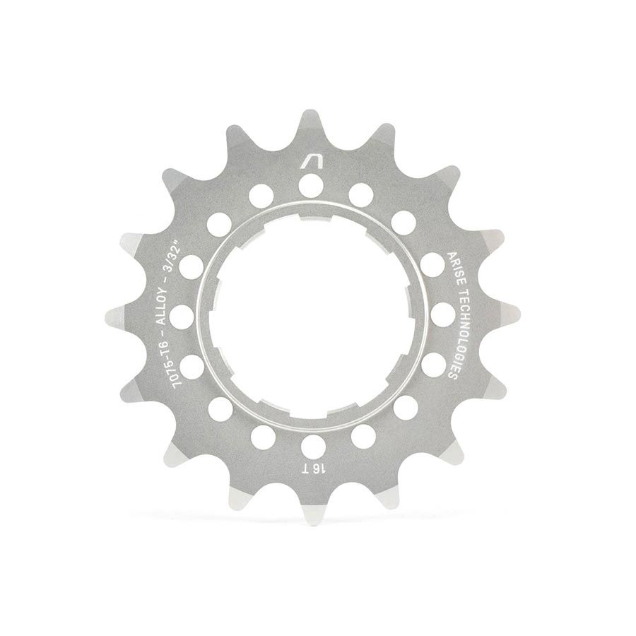 ARISE, Single Cog, Echo Alloy, HG, 16T, 1/2" x 3/32"
