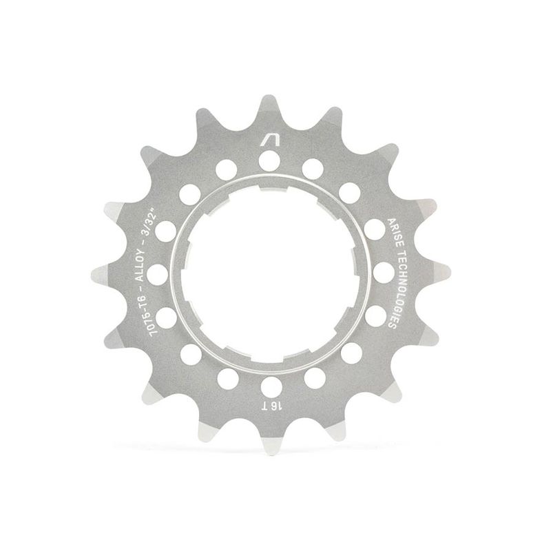 ARISE, Single Cog, Echo Alloy, HG, 16T, 1/2" x 3/32"