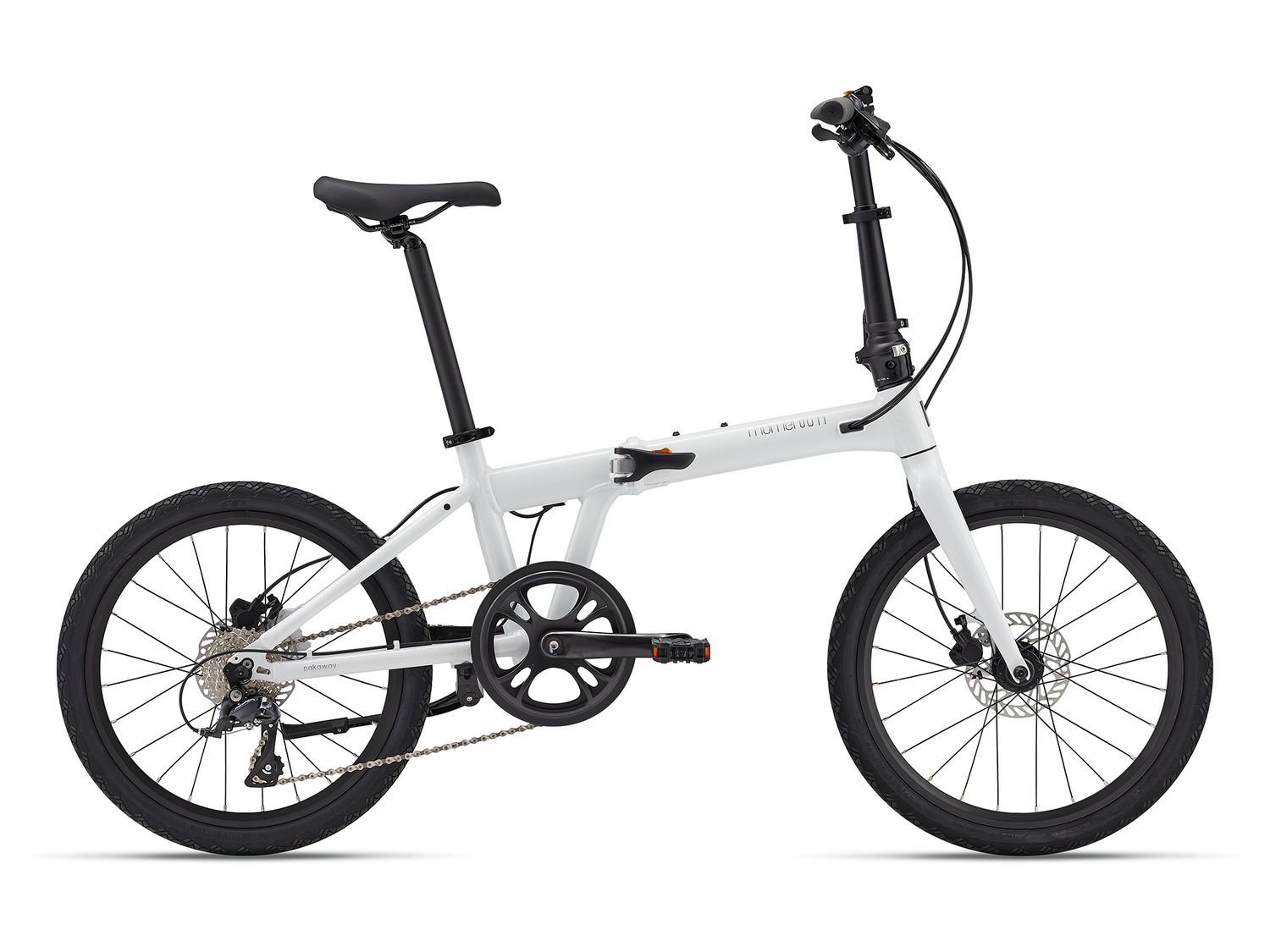 2026 Momentum, PakAway Disc, 20" Folding, White