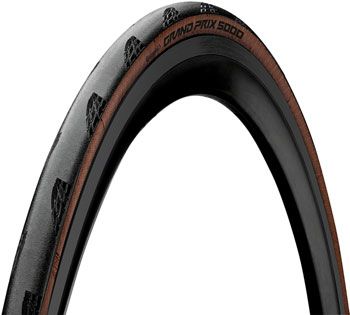 Continental, Tire, Grand Prix 5000, 700 x 28, Folding, Black/Transparent, BlackChili, Vectran Breaker, LazerGrip, ACT