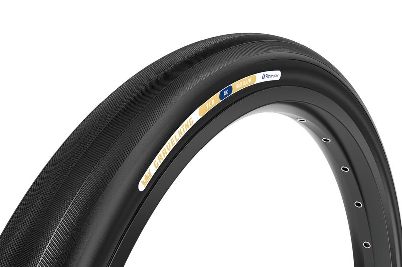 Panaracer, Tire, Gravel King SS, 700 x 35C, Folding, Tubeless, ZSG Gravel, Tuff Tex, BeadLock, Black