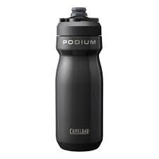 Camelbak, Podium Stainless Steel, Insulated Bottle, Color: Black, Size: 530ml/18oz