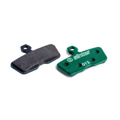 Sinter, Disc Brake Pads, SRAM/Avid, Green