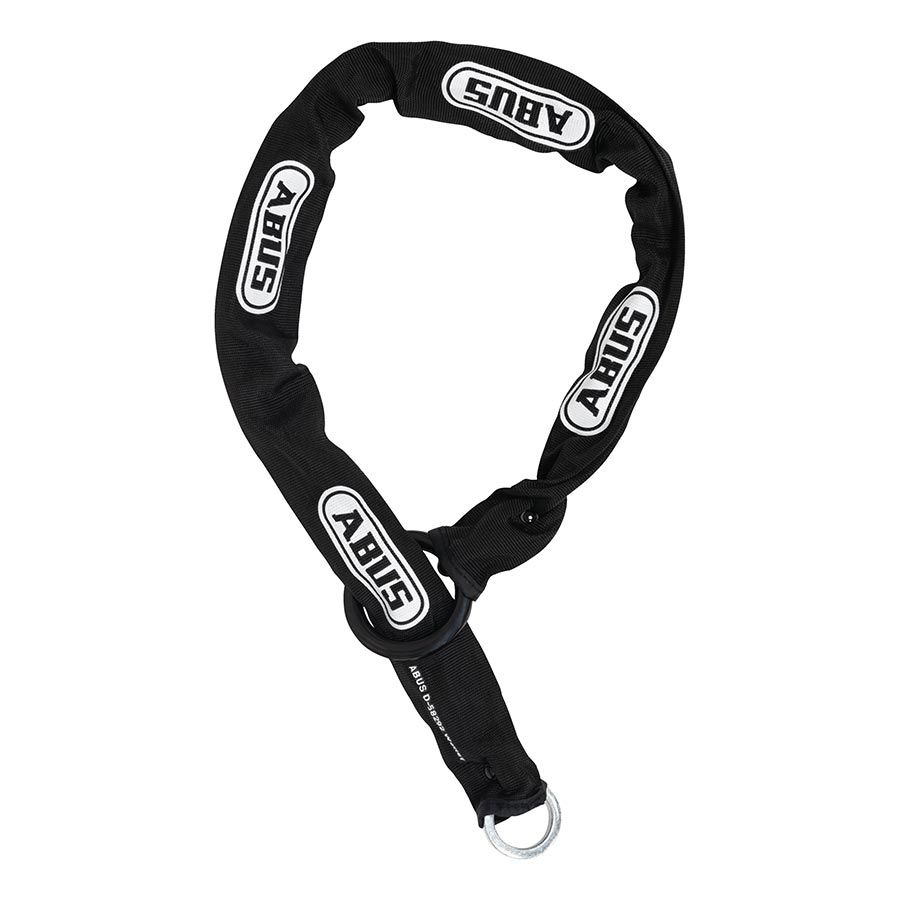 Abus, Chain Lock, Kette 6KS + LOOP, 6mm, Black, 100cm