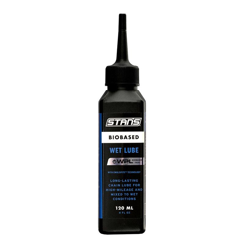 Stans No Tubes, Lubricant, BioBased Wet Chain Lube, 120ml