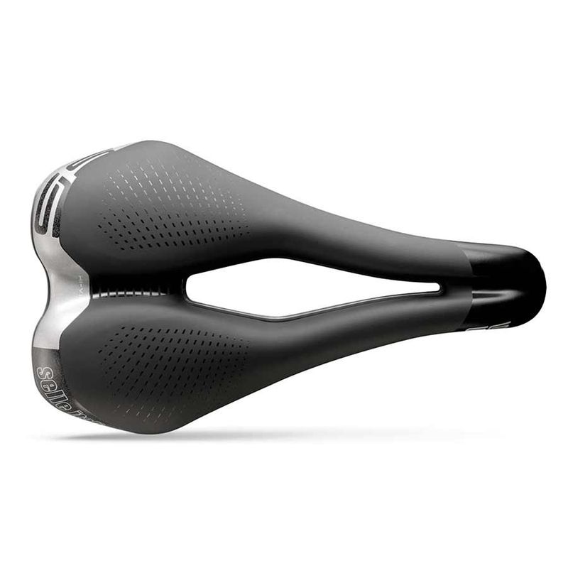 Selle Italia, Saddle, S 5 Superflow - Fec Alloy, Black, S3 145mm Wide