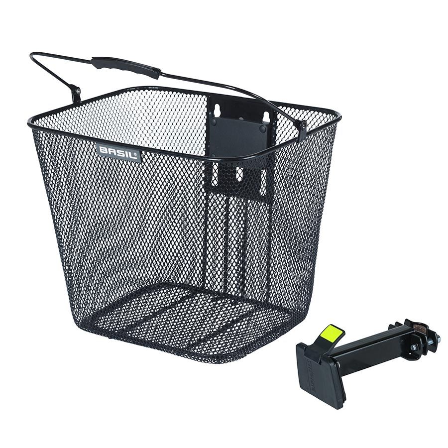 Basil, Basket, Front, Bilbao KF/BasEasy, Black