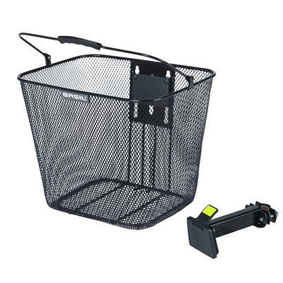 Basil, Basket, Front, Bilbao KF/BasEasy, Black