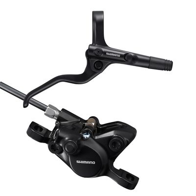 Shimano, Disc Brake Set, BL-MT201(L), BR-MT200(F), Black, Resin Pad, BH59-SS Black 1000mm
