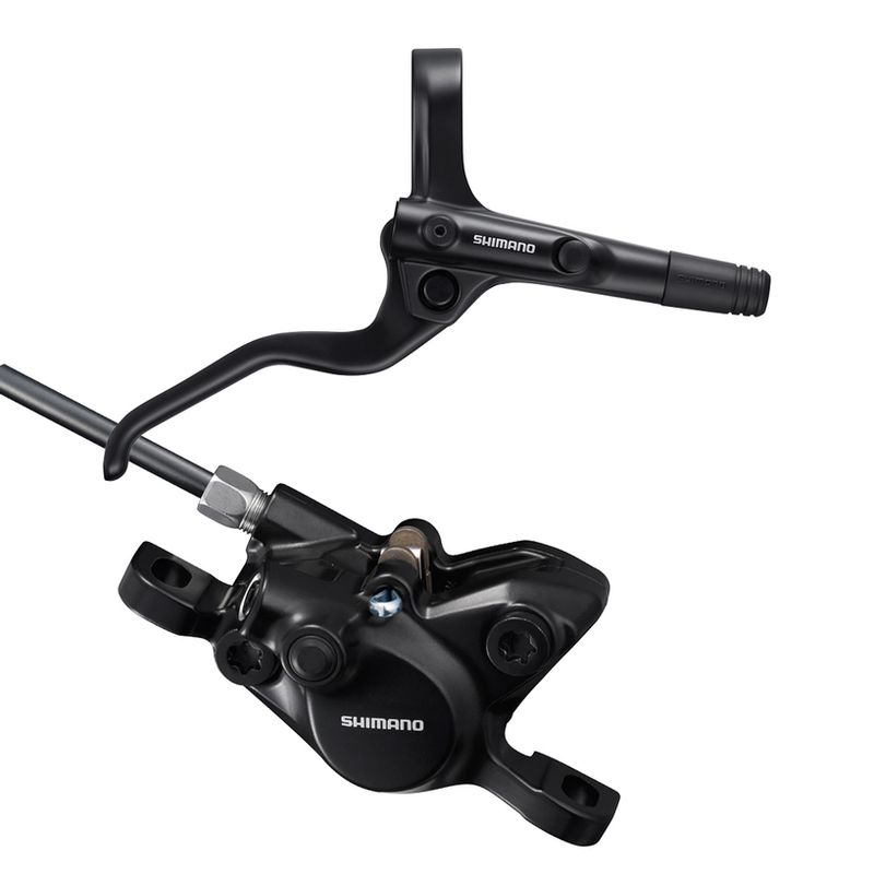 Shimano, Disc Brake Set, BL-MT201(L), BR-MT200(F), Black, Resin Pad, BH59-SS Black 1000mm
