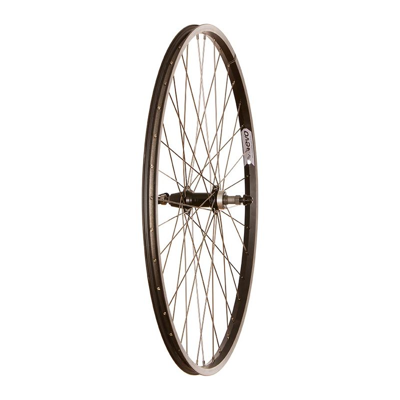 Wheel Shop, Rear Wheel, Evo Tour 20, 700c, 36H, QR, 135mm, Rim, Freewheel