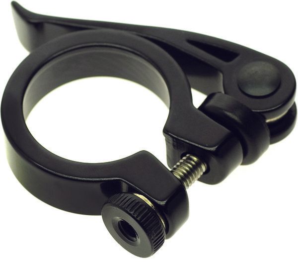 49n, Seatpost Clamp, QR, 31.8mm, Black