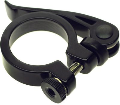 49n, Seatpost Clamp, QR, 31.8mm, Black