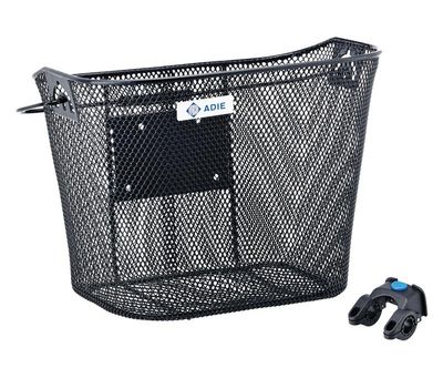 Weldtite, Basket, Adie Front, Mesh w/ QR Handlebar Mount