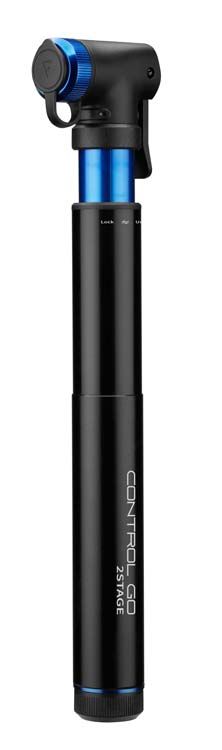 Giant, Mini Pump, Control Go 2 Stage, HV/HP, Black, 100 psi