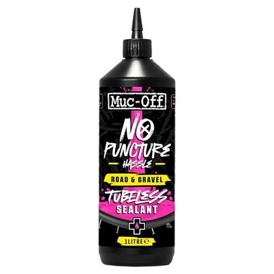 Muc-Off, No Puncture, Road &amp; Gravel Tubeless Sealant, 1L