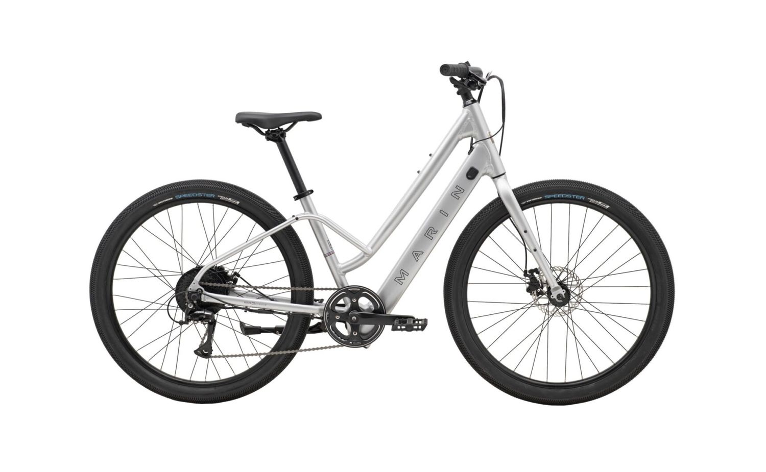 2026 Marin Stinson ST Electric, Color: Silver, Size: Small
