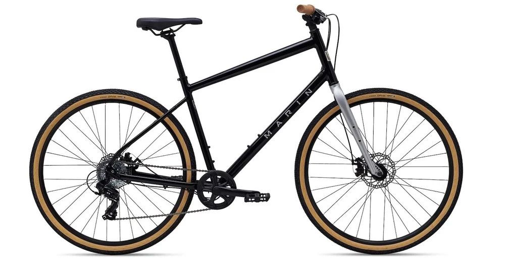 2026 Marin Kentfield 1, Color: Black, Size: S