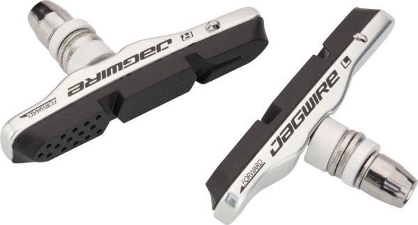 Jagwire, Brake Pads, Mountain Pro, V-brake with inserts, All-Weather, Silver