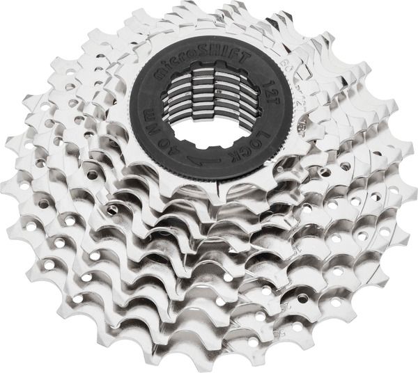 microSHIFT, Cassette, H09, 9 Speed, 11-28t Silver Nickel Plated