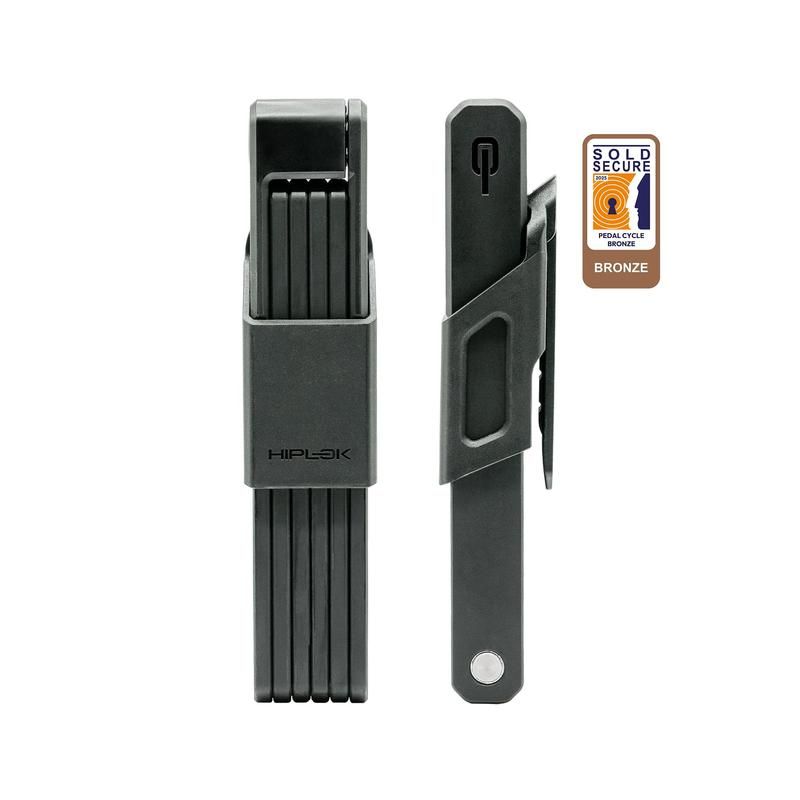 Hiplok, Lock, Switch 105 Folding Lock, 105cm Length, Black
