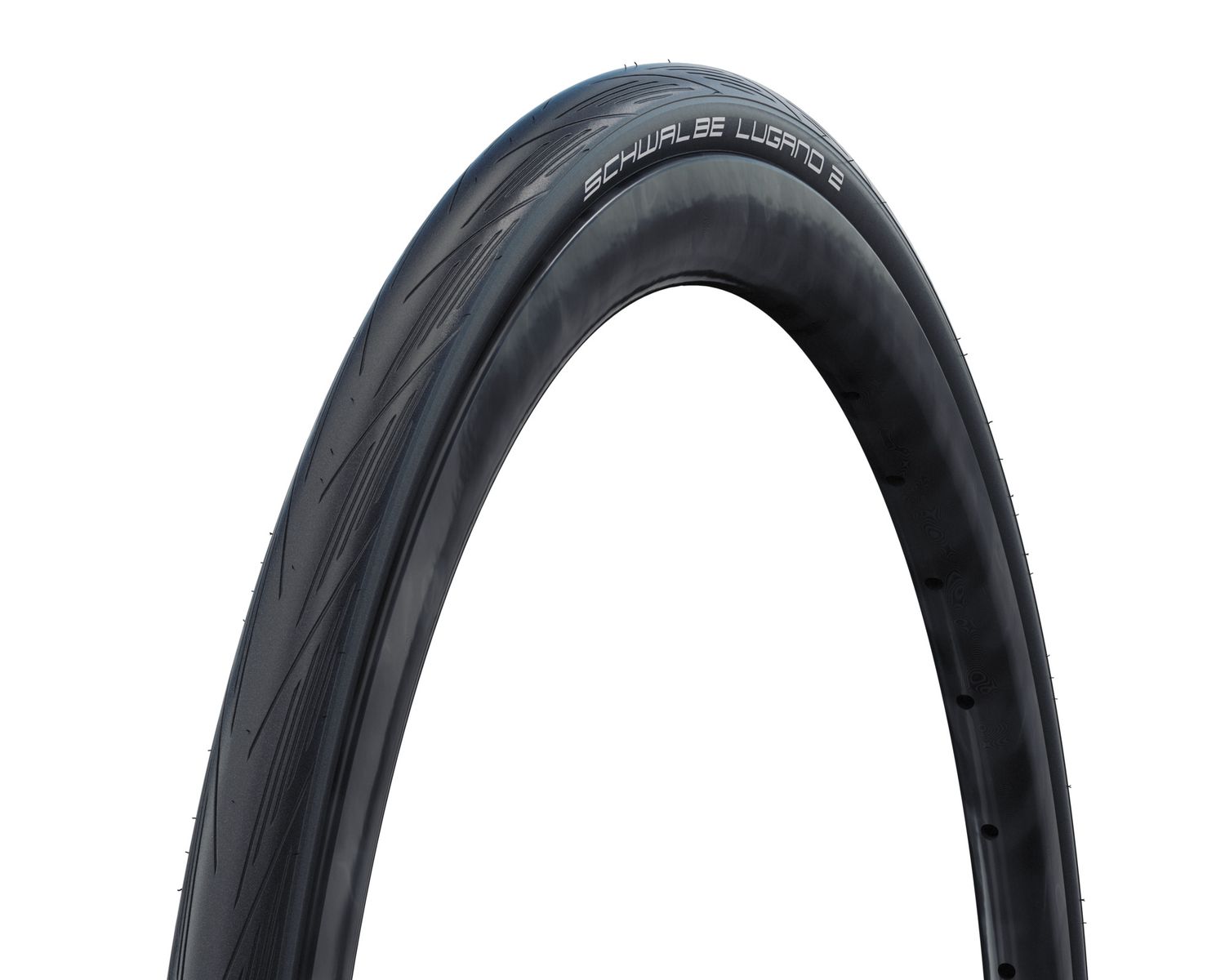 Schwalbe, Lugano II, 700c, Wire, Color: Black, Size: 23c