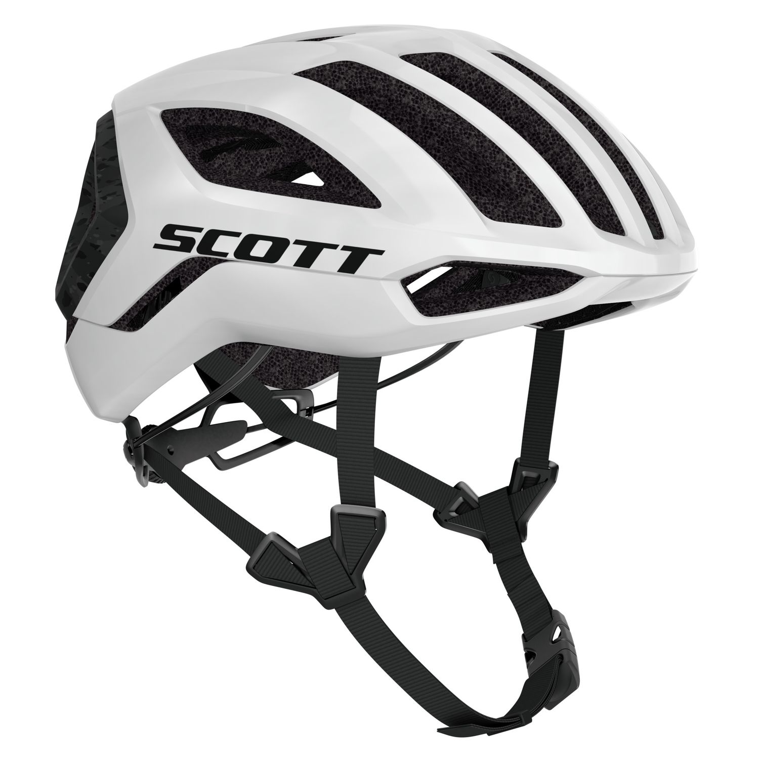 Scott, Helmet, Centric Plus, Large, White/Black