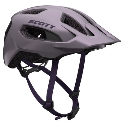 Scott, Helmet, Supra, Silver Purple, Adult Unisize 54-61cm