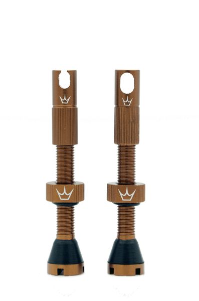 Peatys, Tubeless Valves, Bourbon, 42mm, Pair