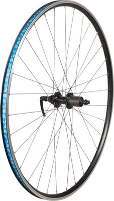 49n, Rear Wheel, 700c Road, Rim Brake, QR 130mm, Black