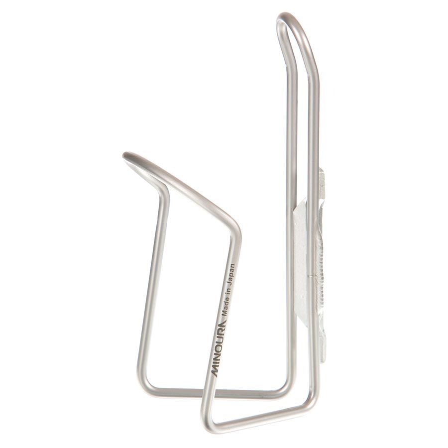 Minoura, AB100 4.5, Bottle Cage, Alloy, Anodized Silver old packaging