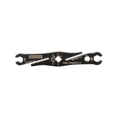 Pedros, Tool, Disc Wrench II, 7 &amp; 8mm Flare Wrench, Rotor Truing