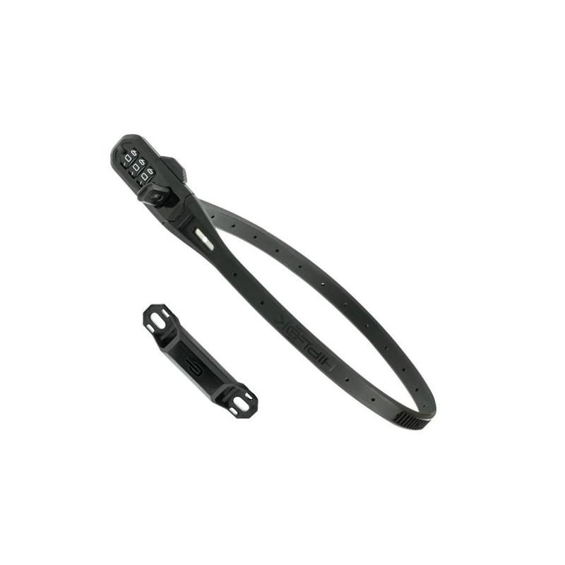 Hiplok, Lock, Z Lok Combo V2 w/Mounting Bracket, Black
