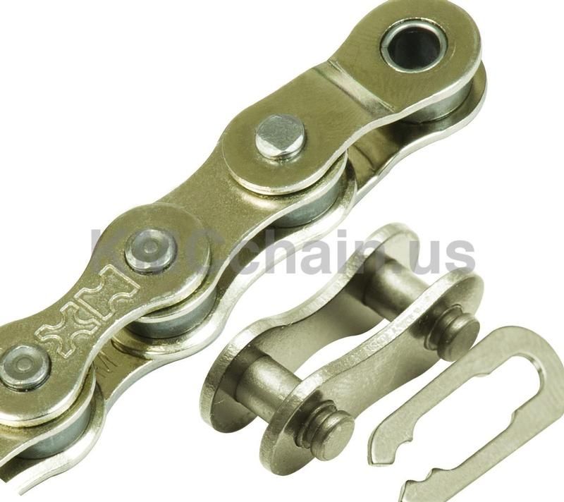 KMC, Chain, Z1eHX Wide x 112L, + Offset Link, Single Speed, Silver