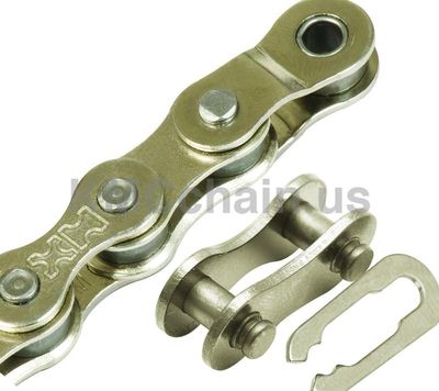 KMC, Chain, Z1eHX Wide x 112L, + Offset Link, Single Speed, Silver